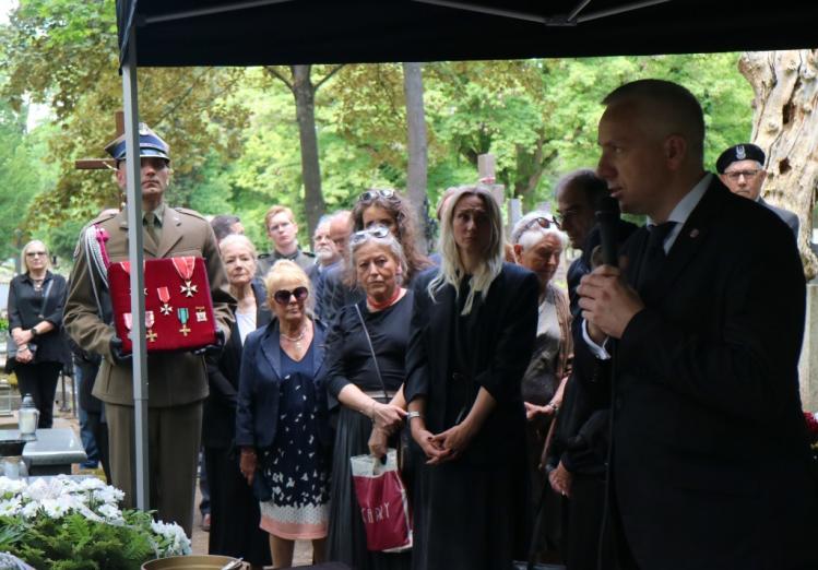 Pogrzeb śp. płk Witalisa Skorupki, Honorowego Obywatela Miasta Siedlce