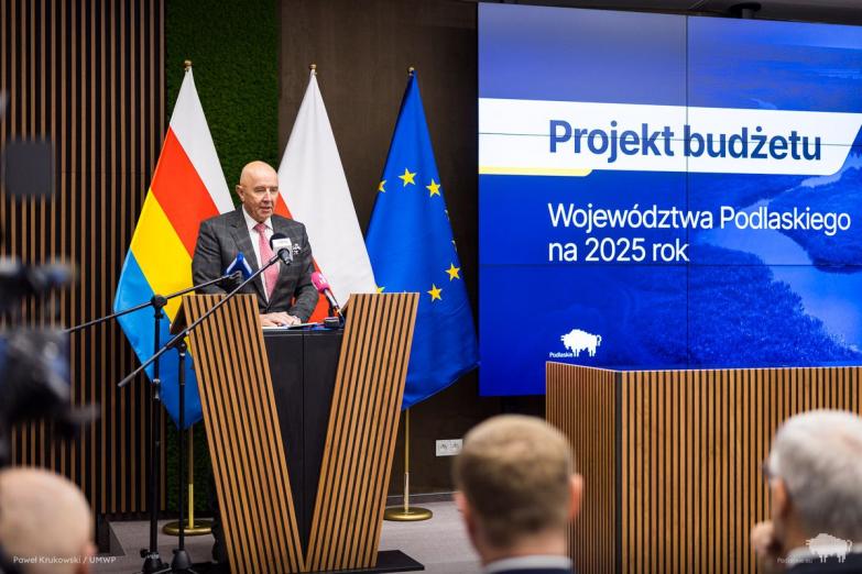 Znamy projekt budżetu województwa podlaskiego na 2025 rok