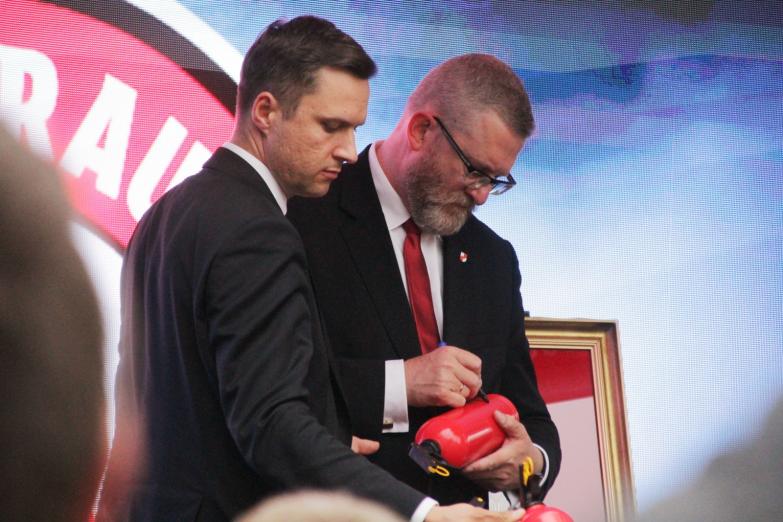 Grzegorz Braun w Siedlcach 2