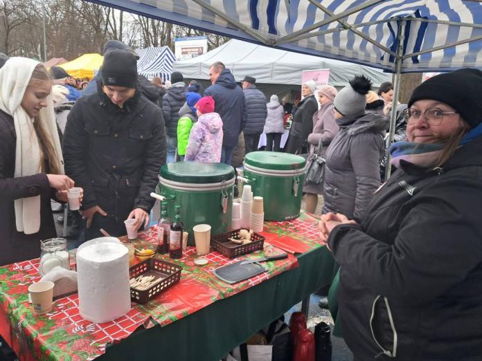 Świąteczna atmosfera na Jarmarku Bożonarodzeniowym w Konstantynowie