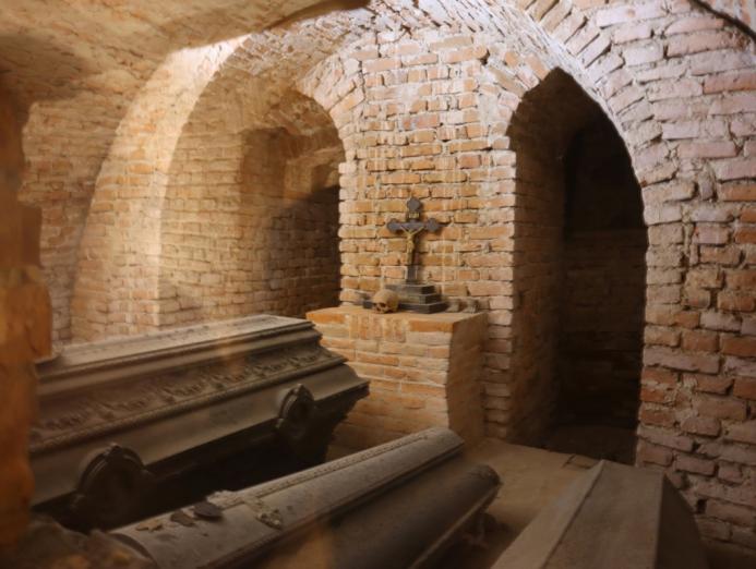 Zakończono remont krypt włodawskiego kościoła św. Ludwika