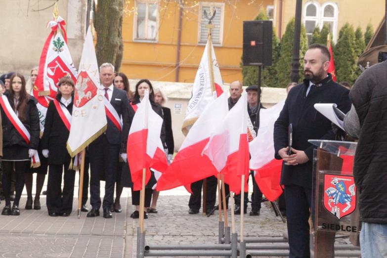 Siedlckie obchody 86. rocznicy Zbrodni Katyńskiej /AUDIO/1