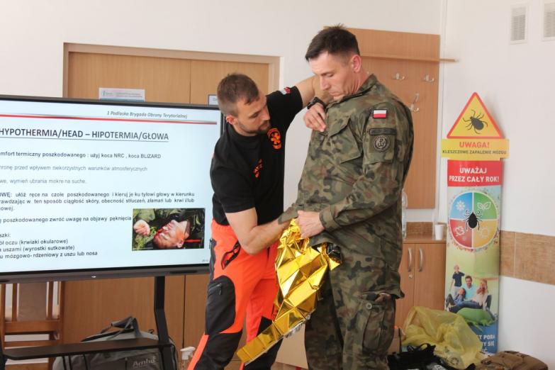 „Ta wiedza może uratować życie”. Pracownicy Sanepidu z Siemiatycz szkolą się w programie „wGotowości”