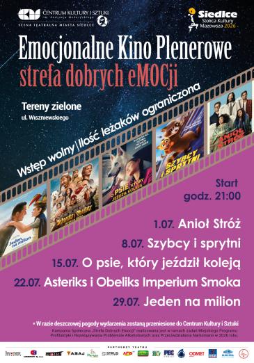 W tygodniu (20 - 24 lipca):