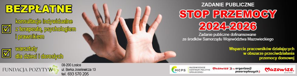 STOP PRZEMOCY - Fundacja Pozytyw