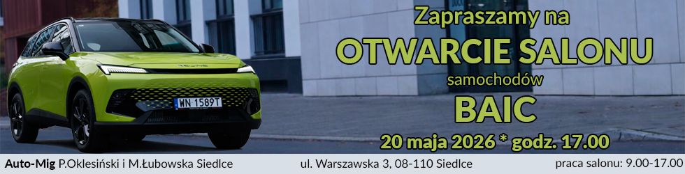 Otwarcie salonu BAIC